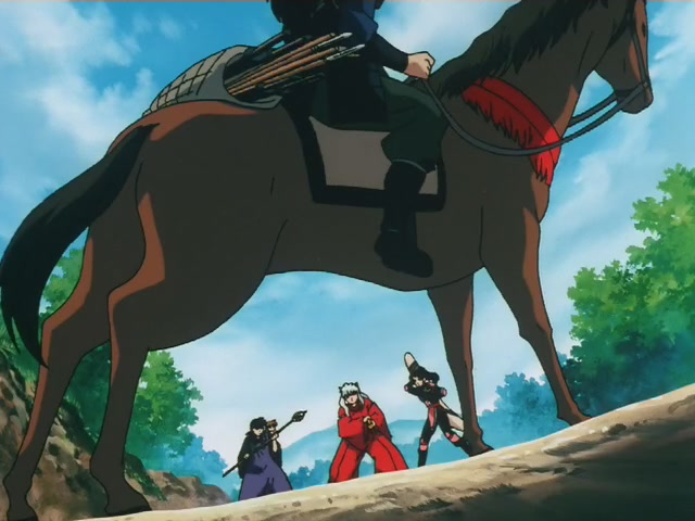 Inuyasha Ep 69: Terror of the Faceless Man @ 00:16:43