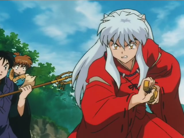 Inuyasha Ep 69: Terror of the Faceless Man @ 00:17:22