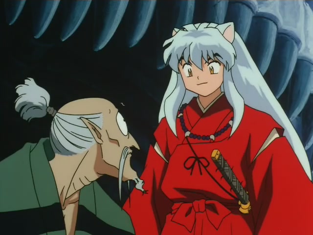 Inuyasha Ep 72: Totosai's Rigid Training @ 00:03:43