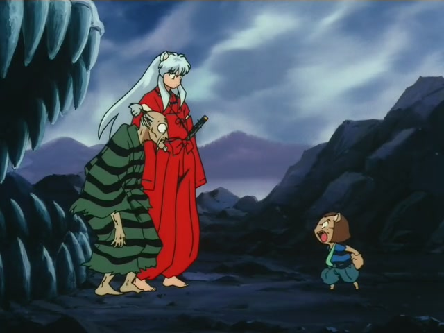 Inuyasha Ep 72: Totosai's Rigid Training @ 00:04:00