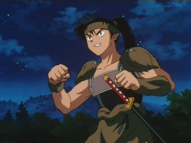 Inuyasha Ep 77: Koga and the Panther Tribe @ 00:03:48