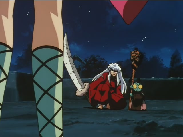 Inuyasha Ep 77: Koga and the Panther Tribe @ 00:04:35