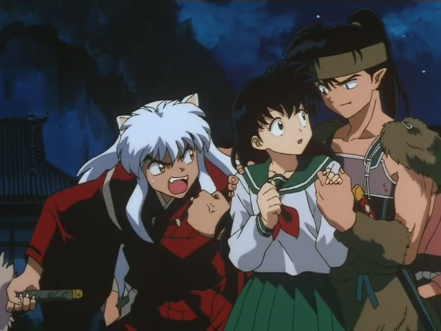 Inuyasha Ep 77: Koga and the Panther Tribe @ 00:07:53