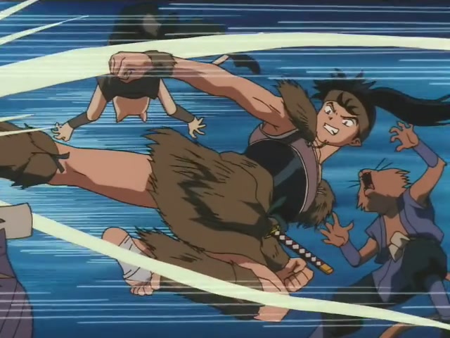 Inuyasha Ep 77: Koga and the Panther Tribe @ 00:08:57