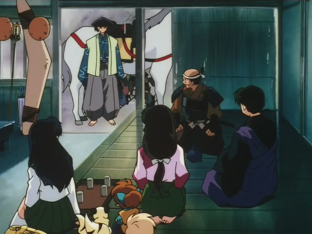 Inuyasha Ep 78: Sesshomaru and Inuyasha United @ 00:03:48