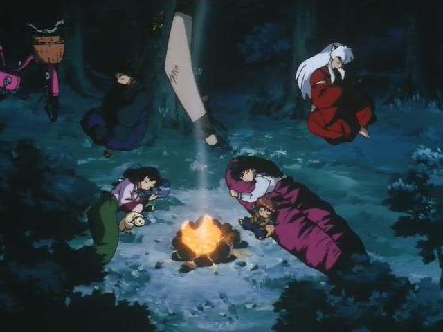 Inuyasha Ep 92: Shippo and Kirara Together @ 00:03:00