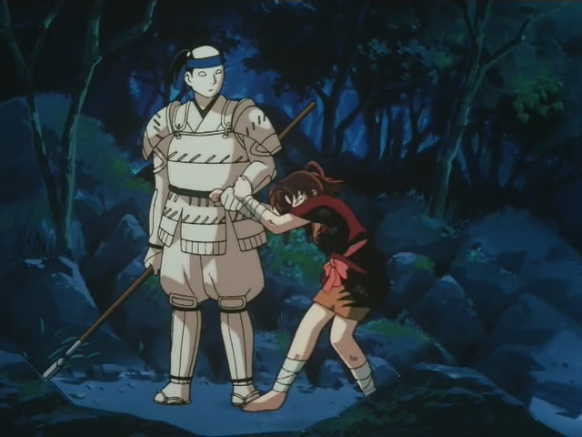 Inuyasha Ep 92: Shippo and Kirara Together @ 00:04:35