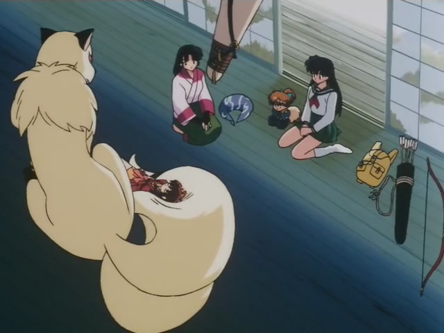 Inuyasha Ep 92: Shippo and Kirara Together @ 00:05:48