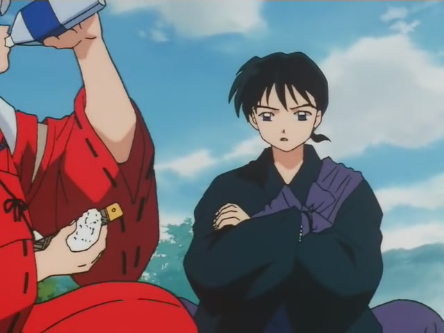 Inuyasha Ep 94: Inuyasha's Backslash Wave @ 00:01:30