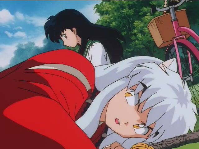 Inuyasha Ep 94: Inuyasha's Backslash Wave @ 00:02:17