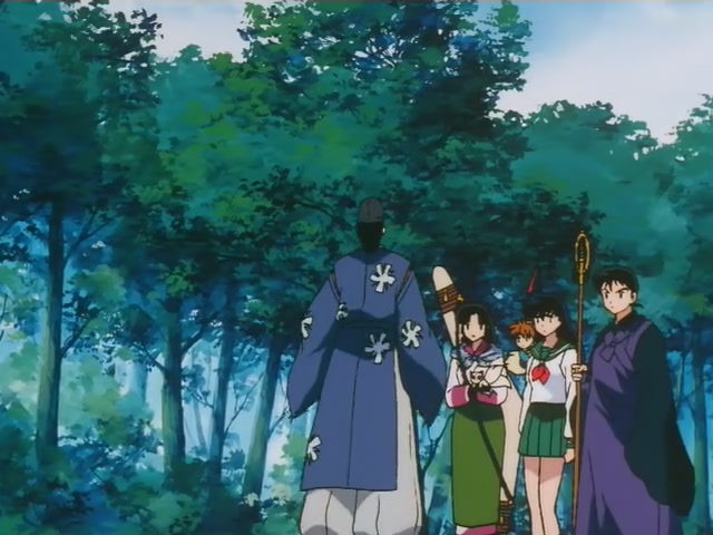 Inuyasha Ep 94: Inuyasha's Backslash Wave @ 00:03:09