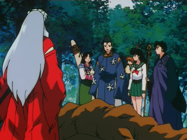 Inuyasha Ep 94: Inuyasha's Backslash Wave @ 00:04:31