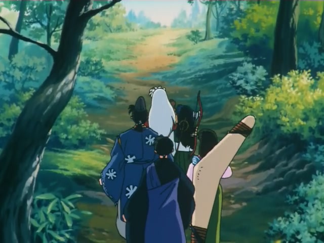Inuyasha Ep 94: Inuyasha's Backslash Wave @ 00:06:48