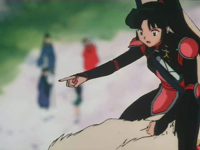 Inuyasha Ep 94: Inuyasha's Backslash Wave @ 00:07:44