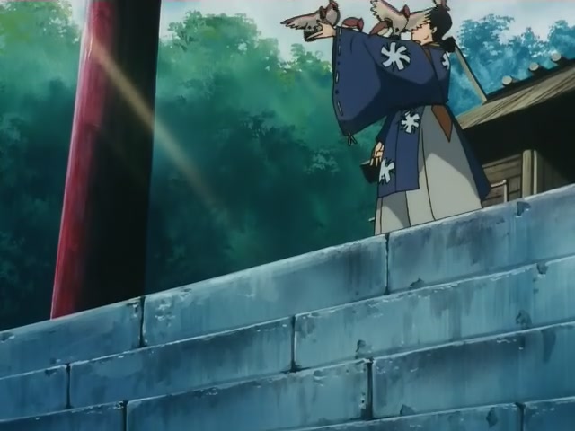 Inuyasha Ep 94: Inuyasha's Backslash Wave @ 00:08:01