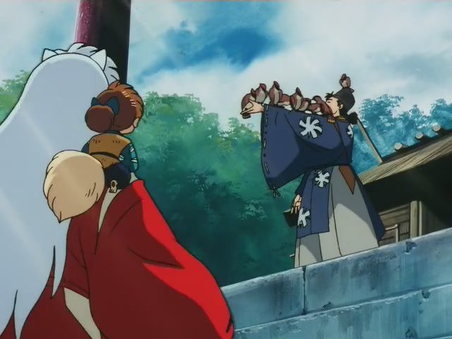 Inuyasha Ep 94: Inuyasha's Backslash Wave @ 00:08:06