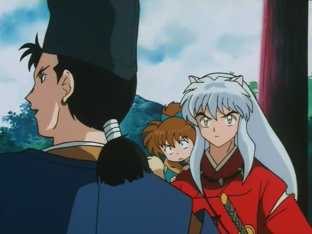Inuyasha Ep 94: Inuyasha's Backslash Wave @ 00:08:10