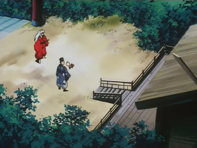 Inuyasha Ep 94: Inuyasha's Backslash Wave @ 00:08:19