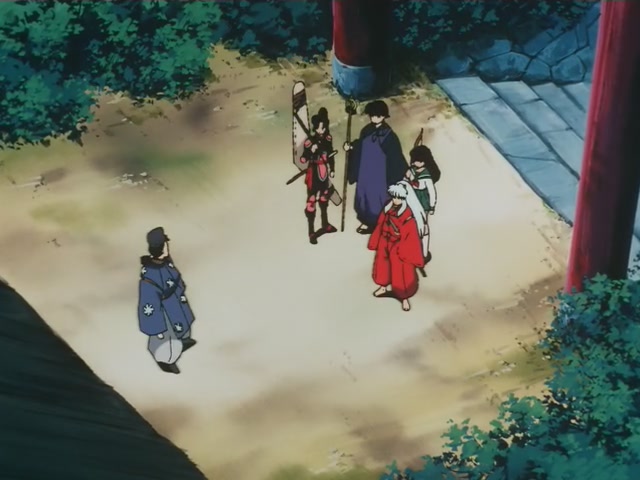Inuyasha Ep 94: Inuyasha's Backslash Wave @ 00:08:27
