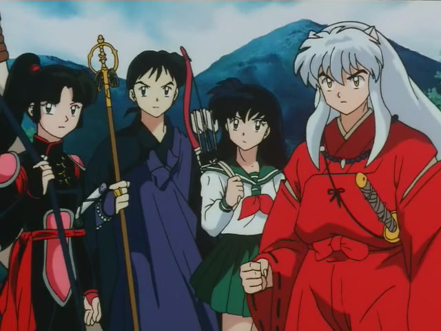 Inuyasha Ep 94: Inuyasha's Backslash Wave @ 00:08:53