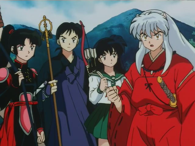 Inuyasha Ep 94: Inuyasha's Backslash Wave @ 00:08:57
