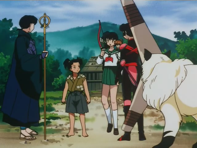 Inuyasha Ep 94: Inuyasha's Backslash Wave @ 00:11:19