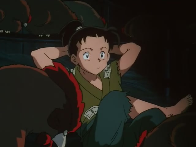 Inuyasha Ep 94: Inuyasha's Backslash Wave @ 00:12:03