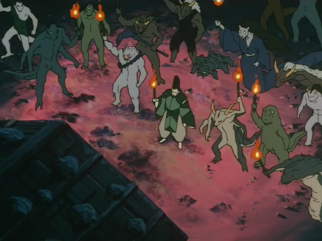 Inuyasha Ep 94: Inuyasha's Backslash Wave @ 00:12:07