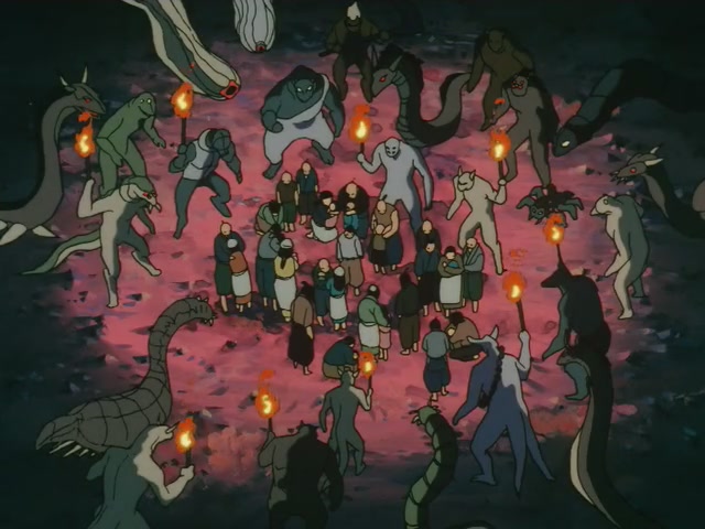 Inuyasha Ep 94: Inuyasha's Backslash Wave @ 00:12:24