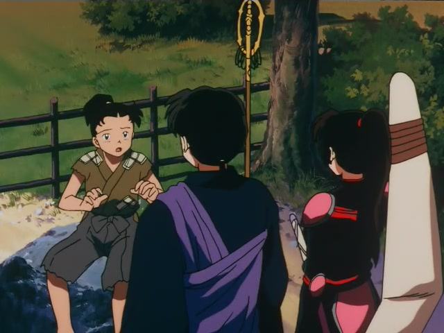 Inuyasha Ep 94: Inuyasha's Backslash Wave @ 00:13:29