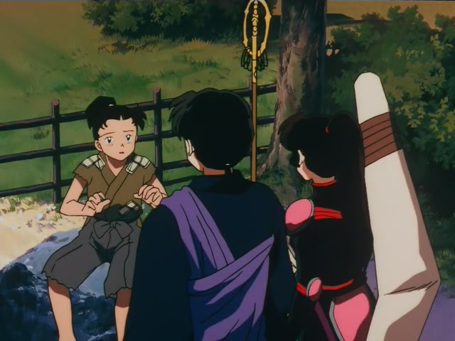 Inuyasha Ep 94: Inuyasha's Backslash Wave @ 00:13:33