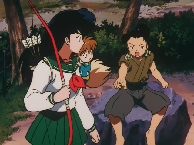 Inuyasha Ep 94: Inuyasha's Backslash Wave @ 00:14:20