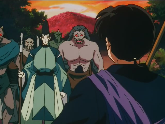 Inuyasha Ep 94: Inuyasha's Backslash Wave @ 00:14:37