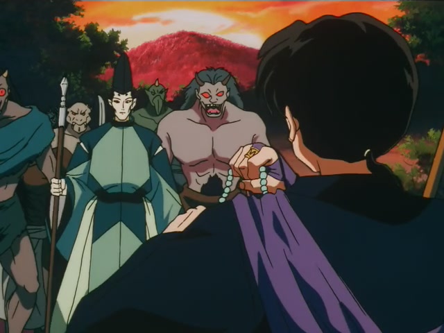 Inuyasha Ep 94: Inuyasha's Backslash Wave @ 00:14:46