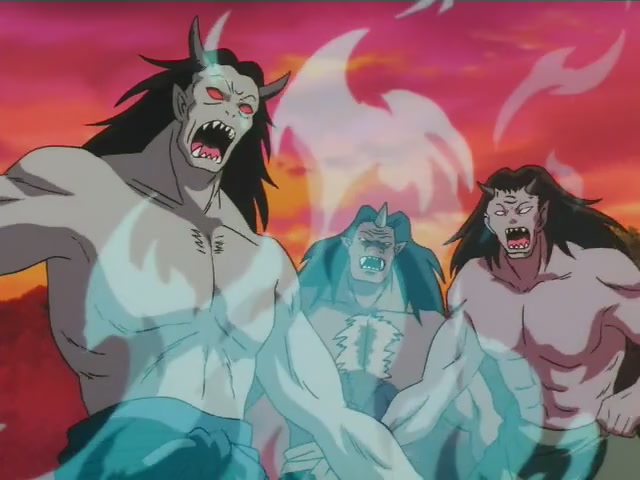 Inuyasha Ep 94: Inuyasha's Backslash Wave @ 00:15:42