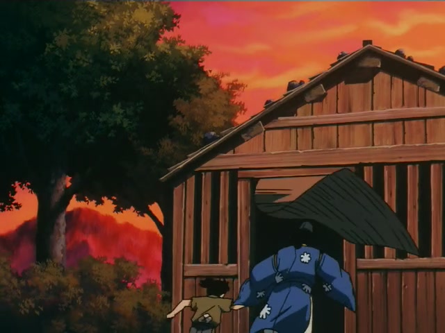 Inuyasha Ep 94: Inuyasha's Backslash Wave @ 00:15:46