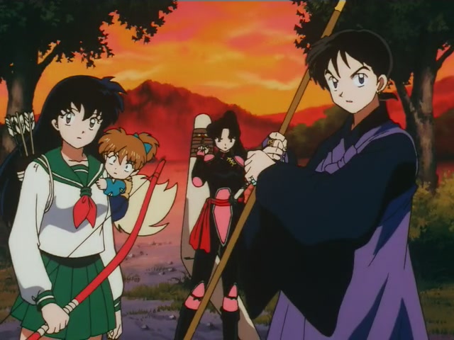 Inuyasha Ep 94: Inuyasha's Backslash Wave @ 00:16:04