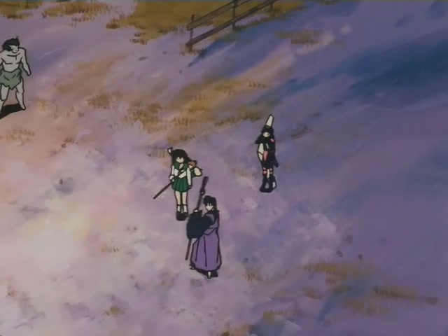 Inuyasha Ep 94: Inuyasha's Backslash Wave @ 00:16:12