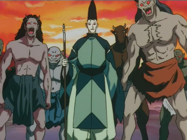 Inuyasha Ep 94: Inuyasha's Backslash Wave @ 00:16:16