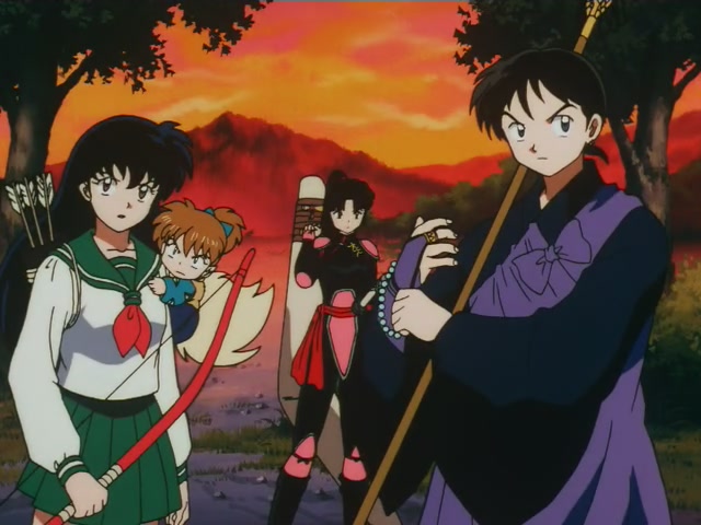 Inuyasha Ep 94: Inuyasha's Backslash Wave @ 00:16:21