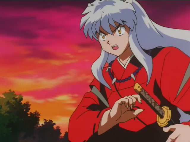 Inuyasha Ep 94: Inuyasha's Backslash Wave @ 00:16:47