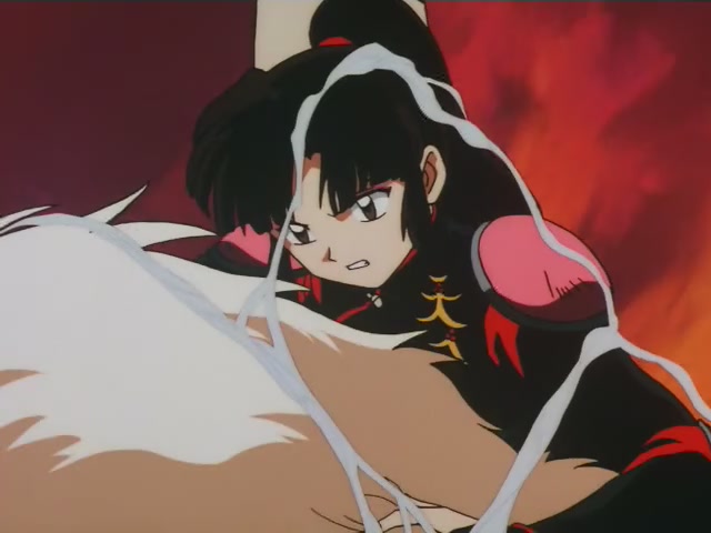 Inuyasha Ep 94: Inuyasha's Backslash Wave @ 00:17:12