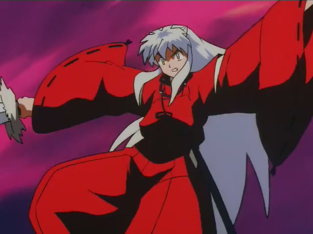 Inuyasha Ep 94: Inuyasha's Backslash Wave @ 00:17:17