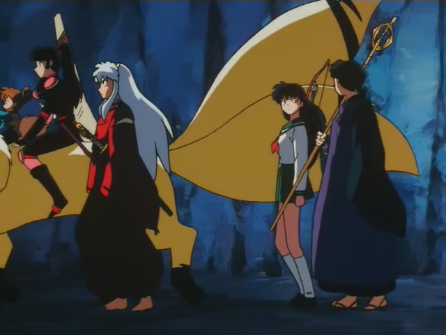 Inuyasha Ep 94: Inuyasha's Backslash Wave @ 00:18:39