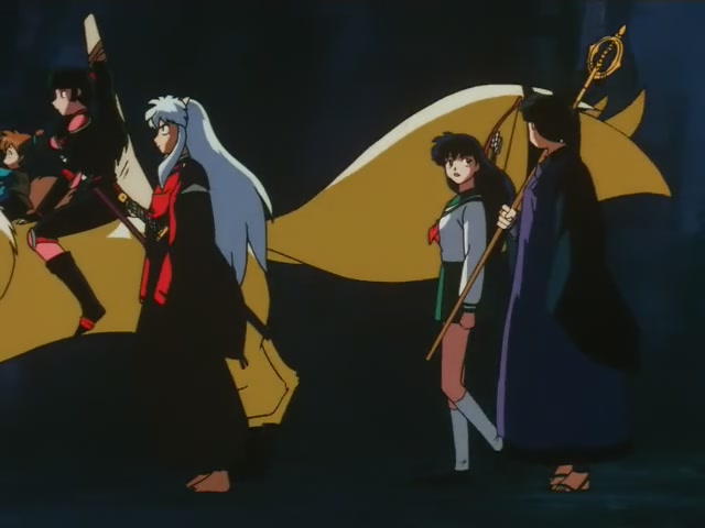 Inuyasha Ep 94: Inuyasha's Backslash Wave @ 00:18:43