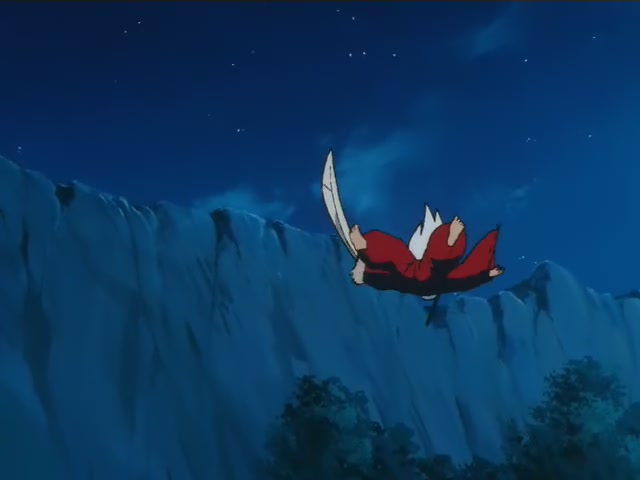 Inuyasha Ep 94: Inuyasha's Backslash Wave @ 00:18:56