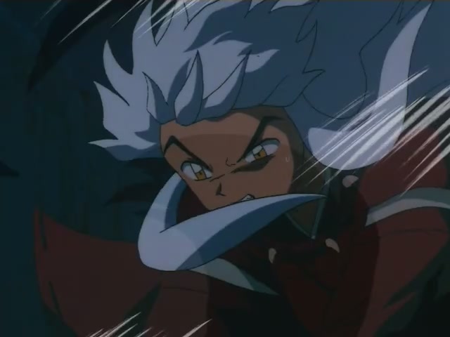 Inuyasha Ep 94: Inuyasha's Backslash Wave @ 00:19:26