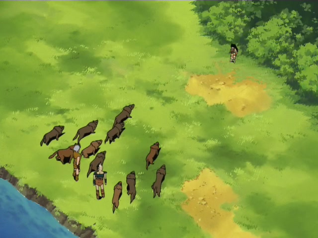Inuyasha Ep 99: Wolves Demons and Humans @ 00:03:17