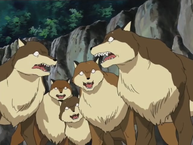 Inuyasha Ep 99: Wolves Demons and Humans @ 00:05:55