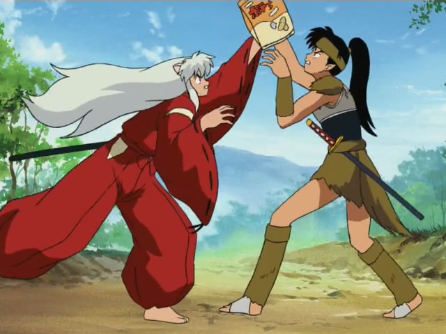 Inuyasha Ep 99: Wolves Demons and Humans @ 00:07:18